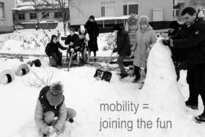 mobility = joining in the fun
