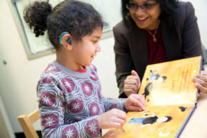Hearing is key to learning to read.