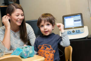 We can test and diagnose hearing loss at any age.
