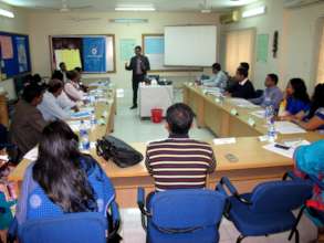 Training for the partner NGOs