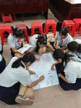 Children at HCMC school