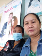 Outreach activity by peer educators