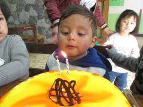 Antoni Alexander Celebrating his 2nd Birthday