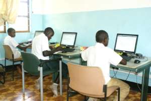 Students in Computer Room