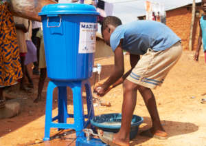 Maji Bucket - A Zero-Touch Handwashing Solution