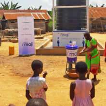 Handwashing and soap distribution drive
