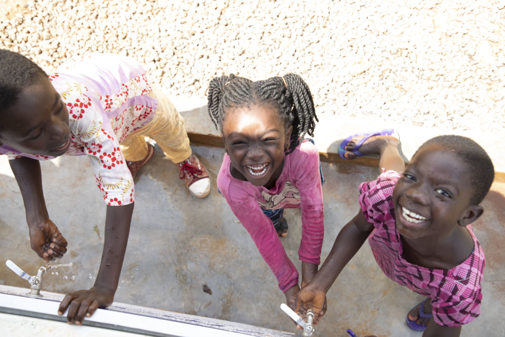 Bringing clean water access to schools.