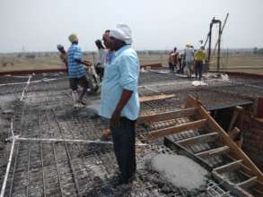 Construction pic for Roof casting 1
