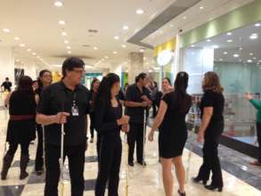 Dancing presentation