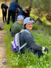Outdoors is the best for Merav