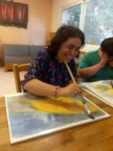 Painting the sunshine !