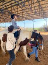 Horse riding to gain self confidence