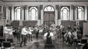 Rehearsing for The Italian Job