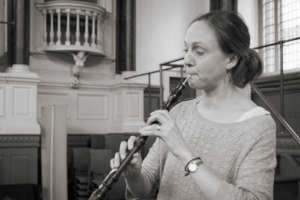 Principal oboe player Rachel Chaplin
