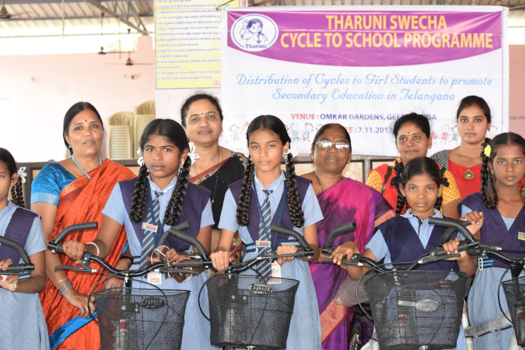 Tharuni Swecha: Cycle to School Campaign for Girls