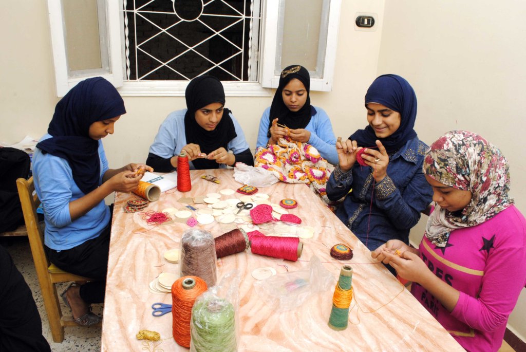 Building a Community School in Slum Areas in Egypt