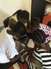 Girls participate in quarterly workshop