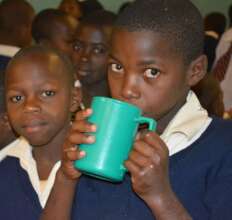 A healthy mug of porridge to begin the school day