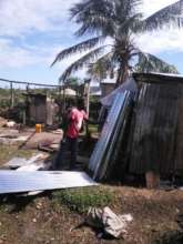 Home repair project in the Grand'Anse