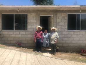 The first of 37 permanent houses