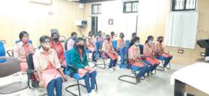 Young Adults resume their Classes