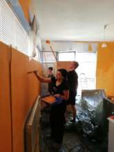 Work in progress - painting Sissy's room