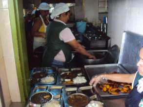 Cocina de la Escuela Canaima