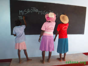 3 generations: use blackboard for the first time
