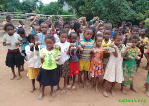 Our stundets with their reforestation seed balls