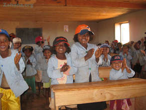 Students in the newly inagurated school
