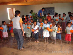 Holiday season celebration in 2013 at the school