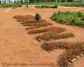 Fiarenana - school well in the background