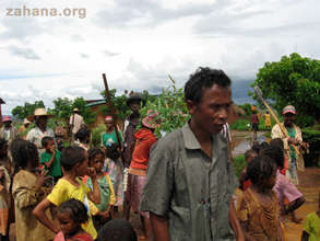 Leading the tree planting effort