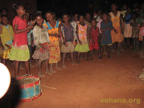 Celebration in the evening