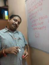 Prashanth enjoying his writing