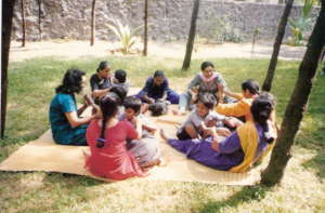 A session out in the open