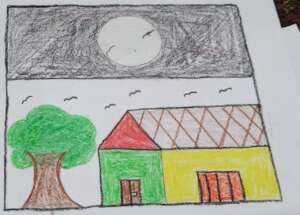 Perspectives through drawing and colouring