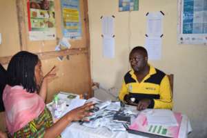 Local health center receiving the Kits