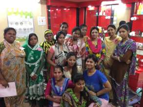 Beauty Training for 60 Destitute Girls in India