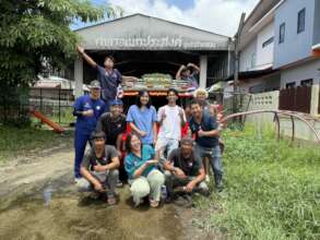 Fiona and the dream team in Ranong