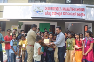 Presenting the token of Appreciation