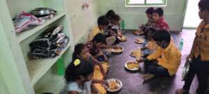 Eating Midday meal