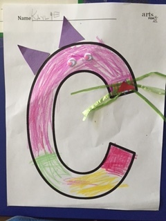 May Student Work Spotlight: LTA "C" is for Cat