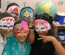 Spotlight: LTA 2nd graders make fairytale masks