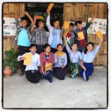 They did it!  Certificate day and photo exhibition