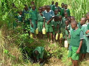 Students arrive at the unprotected Spring