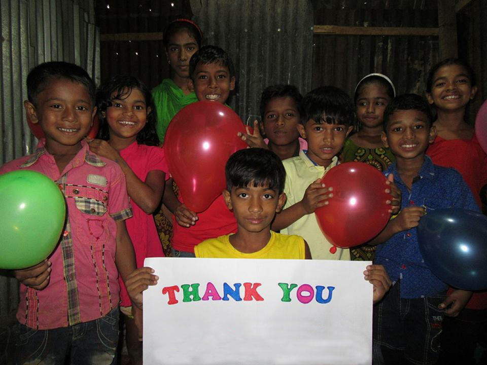 Educate 100 Slum Children in Bangladesh