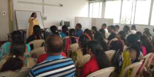 Mrs. Jayashree Ramesh conducting the session