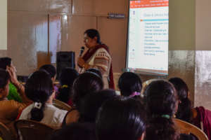 A training session in progress