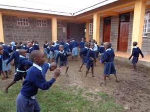 Live and Learn in Kenya School - Sport Courtyard